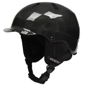 New Outdoor Winter Ski Helmet Ultra Light Carbon Fiber Safety Helmet Cycling Helmet Bicycle