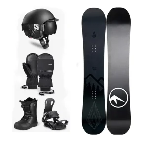 New Snowboard Game Winter Sport Customized Wood Box Snowboarding Set with Snowboard Bindings