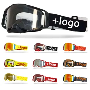 OBM ODM Goggles HD Large Angle Quick Release Windshield Man Woman Ski Cycling Sports Anti Wind UV400 Lightweight Replaceable