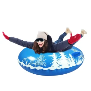 OEM 47-Inch Inflatable Snow Tube for Kids and Adults