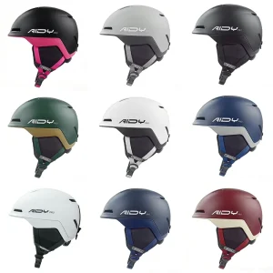 OEM CE EN1077 Ski Helmet Snowboard Helmet Adult Skiing Snowboard Dual PC Shell and EPS Sport Safety Protective Snow Helmet