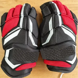 OEM Custom Logo Abrasion-Resistant Fabric Ice Hockey Gloves