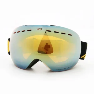 OEM Custom Logo Ski Goggles Anti Fog Interchangeable Design Removable Lens Snowboard Glasses Sports Skiing Goggles