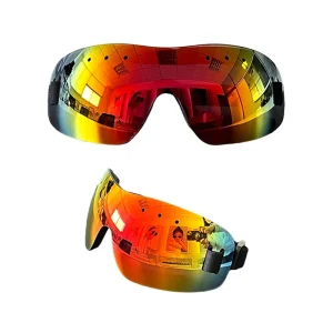 OEM Custom Logo Ski Goggles Anti Fog Removable Lens Snowboard Glasses for Men and Women PC Frame