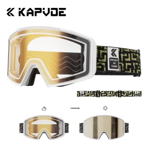 OEM Custom Magnetic-Lens Ski and Snowboard Goggles for Men and Women