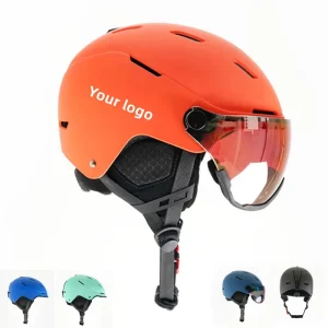 OEM Customized EN1077 Ski & Snowboard Helmet for Kids Unisex 12 Air Vents High Anti Impact PC Winter