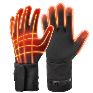 OEM Heated Glove Liners For Men Women Riding Skiing Cycling Rechargeable Battery Electric Heated Gloves
