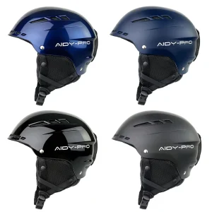 OEM ODM Alpine Ski Snowboard Helmet CE EN 1077 Adjustable Adult and Kids Ski Helmet