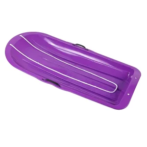 OEM Plastic Freestyle Outdoor Toboggan Snowboard Snow Sledge, Multicolor