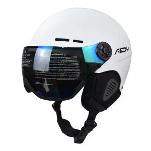 OEM Skiing Helmet CE EN 1077 Certified with Visor and Goggle for Kids Youth Adults S M L XL XXL