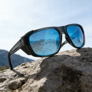 OEM TR90 Frame Side Shield Gafas De Sol Polarizadas UV400 Windproof Cycling Climbing Hiking Mountaineering Sports Sunglasses