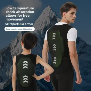 OEM with Soft and Breathable Waist and Back Collision protection Equipment for Impact protection Adult and Children’s Ski Vests