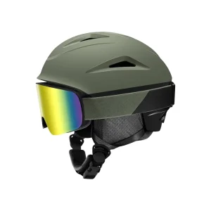 OSCR Unisex Dual Sport Winter Ski Helmet ABS+PC+EPS Material Anti Collision Warm Snow Adult Protective Gear Ski Equipment