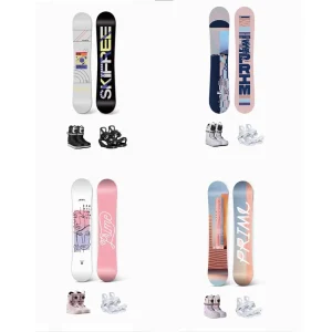 On Sale Full Set Snowboards Men’s and Women’s Snowboard Sets Beginner Snowboard Equipment