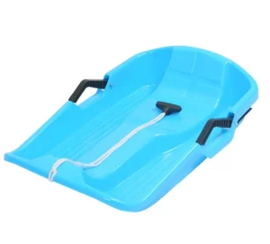 Outdoor Freestyle Plastic Snow Sled for Children with Soft Handles