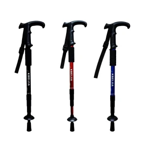 Outdoor Hiking Poles Lightweight Retractable Skiing Anti-Slip Poles