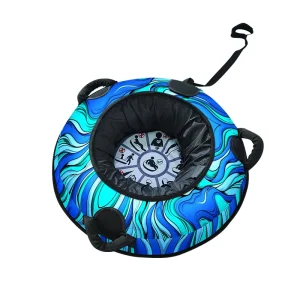 Outdoor Inflatable Snow Tube Winter Heavy Duty Snow Sledge Tube Adult Sled Slide Fun Toy