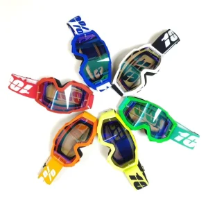 Outdoor Motorcycle Goggles Off-Road Riding Sports Ski Eyewear Helmet Windproof Glasses Custom Strap