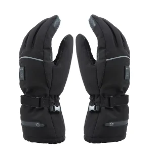 Outdoor Snowboard Motorcycle Cycling Heated Gloves Rechargeable Battery Powered for Winter Skiing