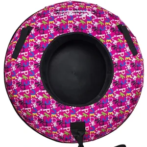Outdoor Sporting Snow Tube with Colorful Cover