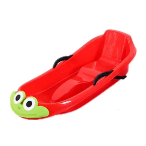 Outdoor Sports Plastic Toboggan Snow Sled for Adults and Kids