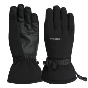 Outdoor Thermal Snow Gloves Waterproof Touchscreen Warm Skiing PU Leather Winter Gloves