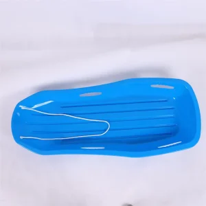 Outdoor Two-Person HDPE Plastic Snow Sled for Kids and Children’s Snowboarding and Skiing