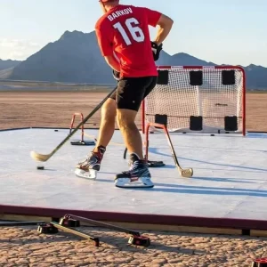 Outdoor UHMWPE Synthetic Ice Rink Floor Mat Skating Panels