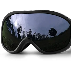 Over-Glasses Ski Goggles Dual Lens Anti-Fog Anti-UV Polycarbonate TPU Unisex