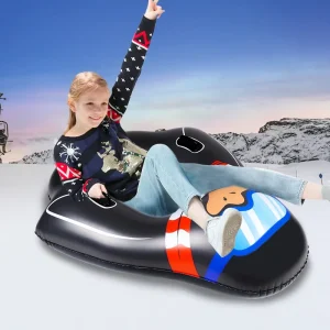 PVC Foldable Inflatable Snow Sledge Tube for Adults and Kids