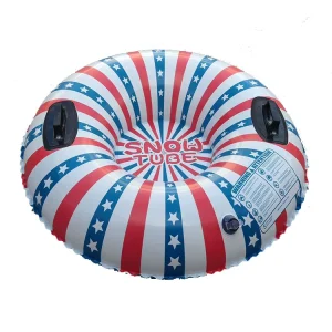 PVC Heavy-Duty Inflatable Snow Tube Ring for Kids and Adults