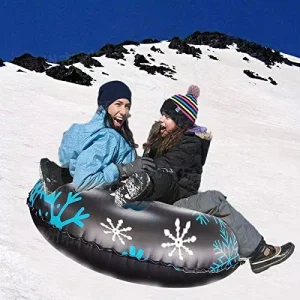 PVC Inflatable Custom Towable Sledding Equipment, Snow Tube Sled