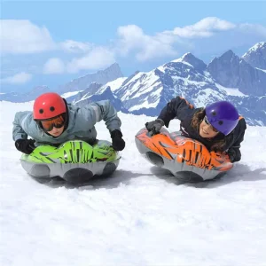 PVC Inflatable Snow Tube Circle Sled for Snow Skiing