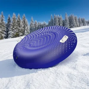 PVC Inflatable Snow Tube for Kids & Adults Large Heavy Duty Durable Winter Sled for Sledding