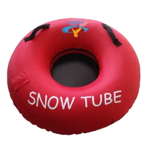 PVC Inflatable Snow Tube with Air Pump, Portable, Custom Printed, for Adults and Kids, TRS6806