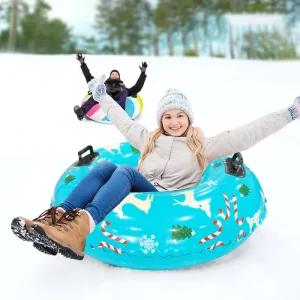PVC Inflatable Snow Tube with Handle