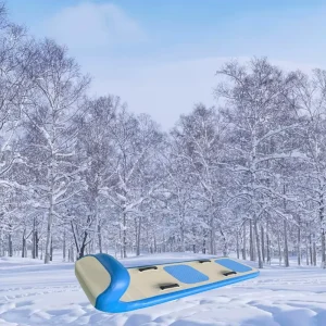 PVC Inflatable Toboggan Snow Sled and Watersport Towable Boat