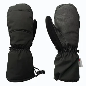 Padded Waterproof Polyester Ski Mittens with Touchscreen for Men
