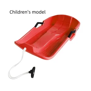 Pass with BSCI PP HDPE Snow Toboggan Sled with Brake for Outdoor Play