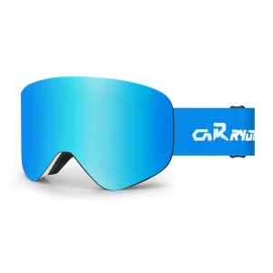 Patent Magnetic Ski Goggles Custom Logo Anti Fog Lenses OEM Snow Goggles With UV400 Protection Snow Snowboard Goggles
