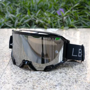 Permanently Anti-Fog Laminated Tear-Off MX Motocross Goggles with UV Protection for ATV and Off-Road Motorcycling
