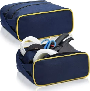 Personalized Blue 600D Polyester Ice Hockey Equipment Bag