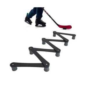 Plastic 7-Section Hockey Stickhandling Training Tool Adjustable Size Model S012