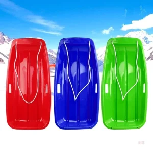 Plastic Toboggan Snow Sled Grass Board for Kids and Adults