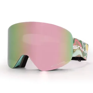 Polarized Anti-Fog UV400 PC Lens Double-Layer Magnetic Ski Goggles