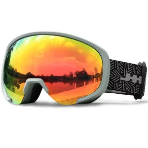 Polarized Ski Goggles Anti-Fog Snowboard Glasses UV400 Windproof Snow Sports Eyewear