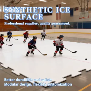 Portable Skating Training Flooring Commercial Sports Centers Hockey Schools Indoor Practice Equipment Synthetic Ice