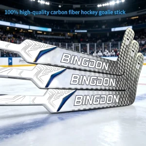 Premium Professional Carbon Fiber Goalie Hockey Stick Durable Lightweight Ice Hockey Goalie Equipment 23 27 Inch P31 Blade 60 90