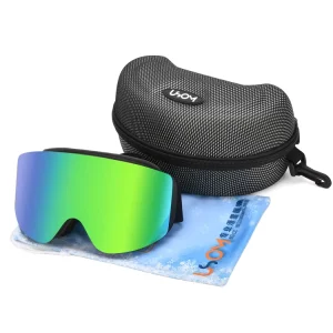 Prescription Ski Goggles Colorful Anti-Fog Quick Lens Nose Guard Magnetic