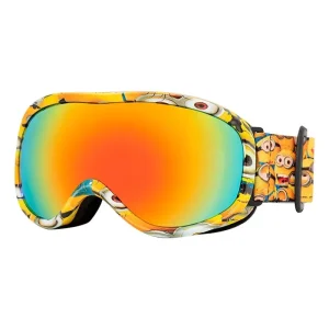 Professional Adult Freestyle Ski Goggles Anti Fog Windproof PC+TPU Large Size Customized Winter Sports Equipment